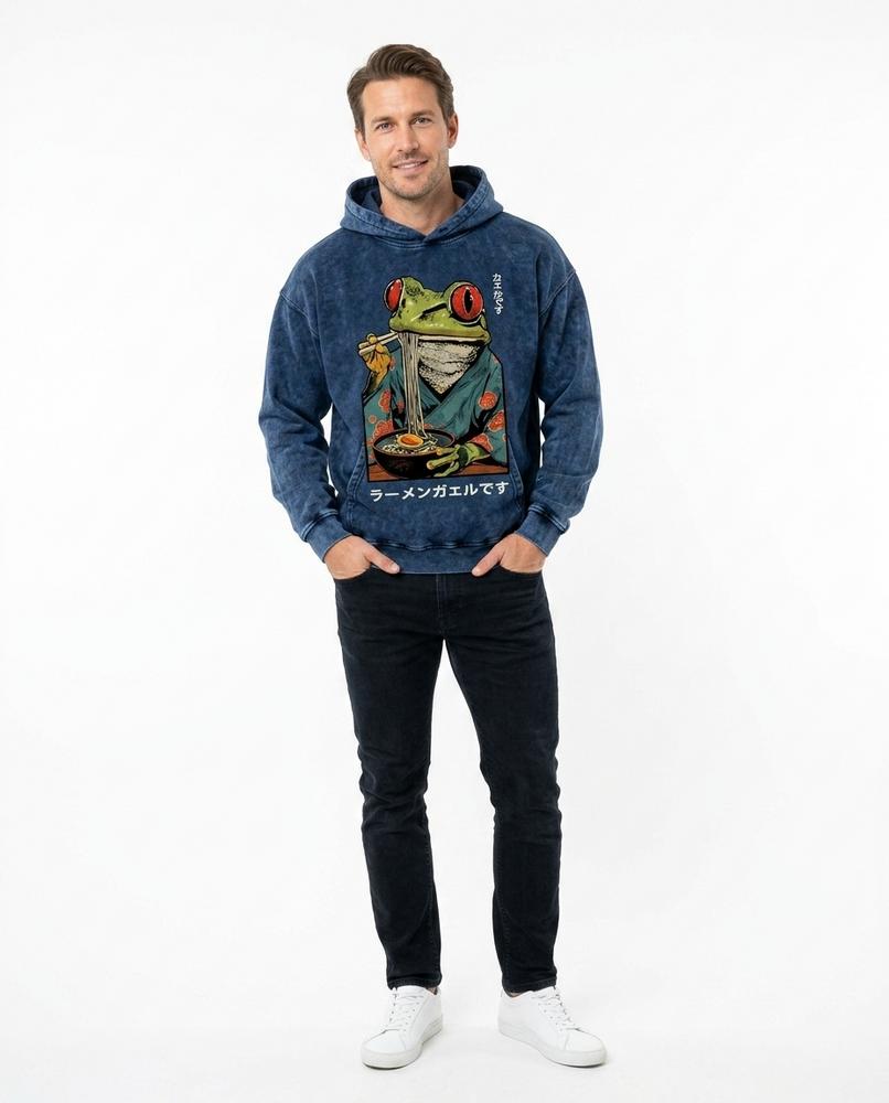 Nord Wear - Lidik | Printed Washed Hoodie Unisex