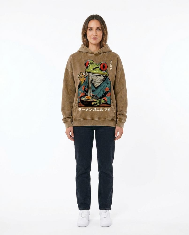 Nord Wear - Lidik | Printed Washed Hoodie Unisex
