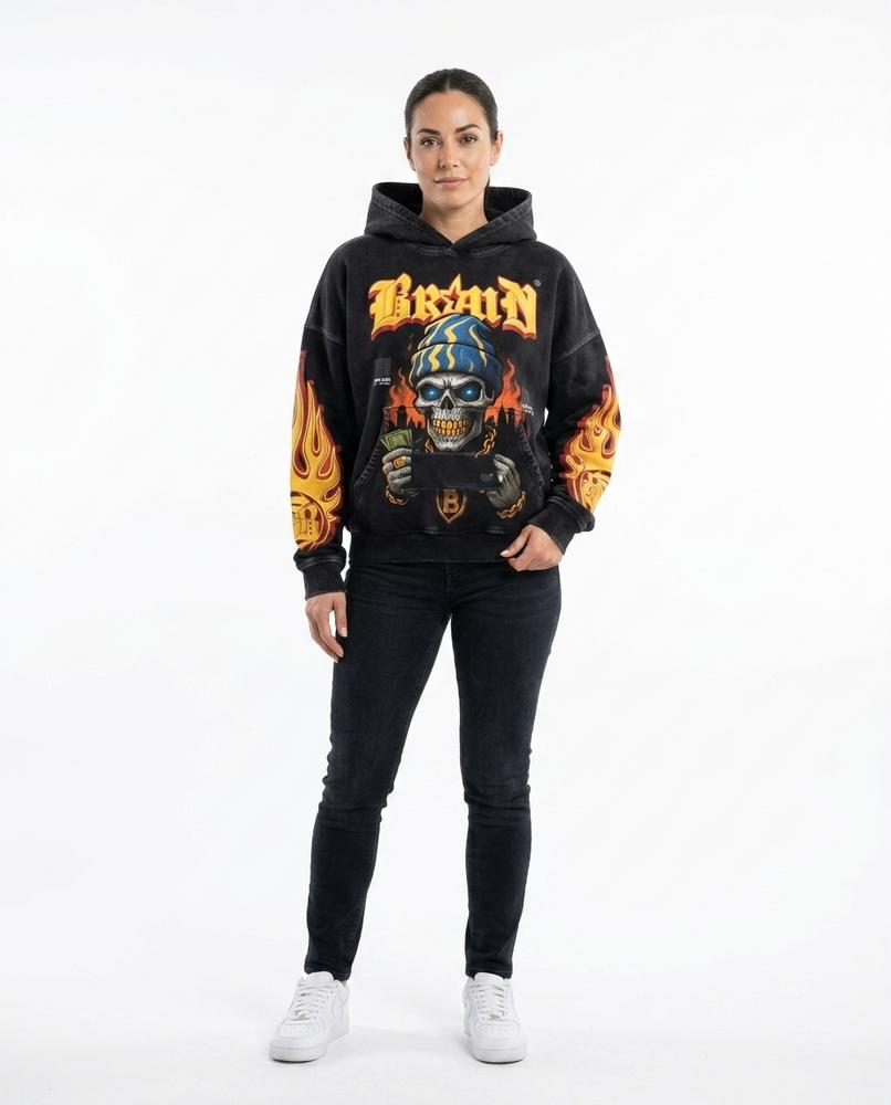 Nord Wear - Yupen | Printed Washed Hoodie Unisex