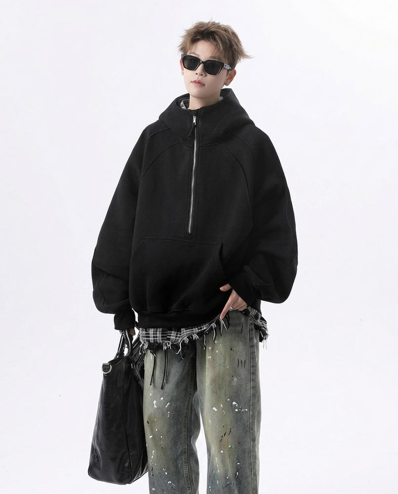 Nord Wear - Cohes | Half-Zip Oversized Hoodie Unisex