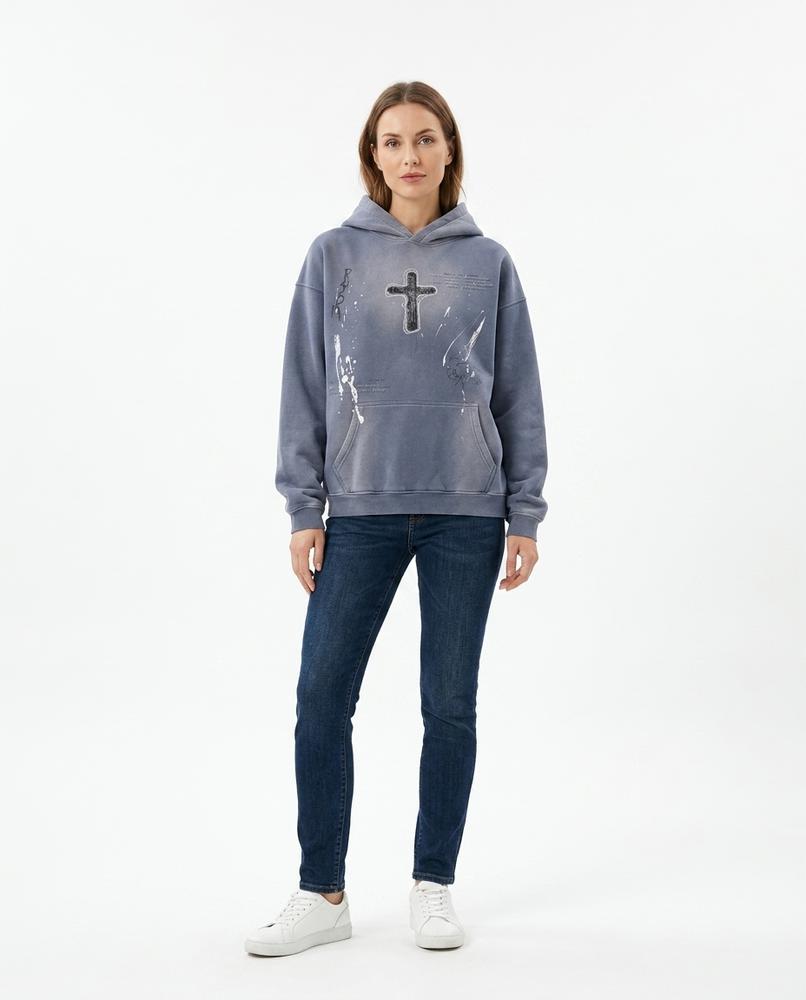Nord Wear - Muban | Washed Graphic-Print Hoodie Men
