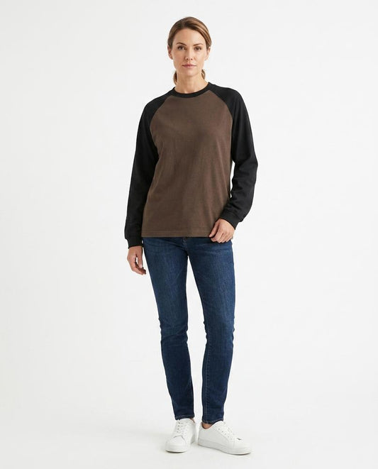 Nord Wear - Cenol | Two-Tone Raglan-Sleeve Sweatshirt Women