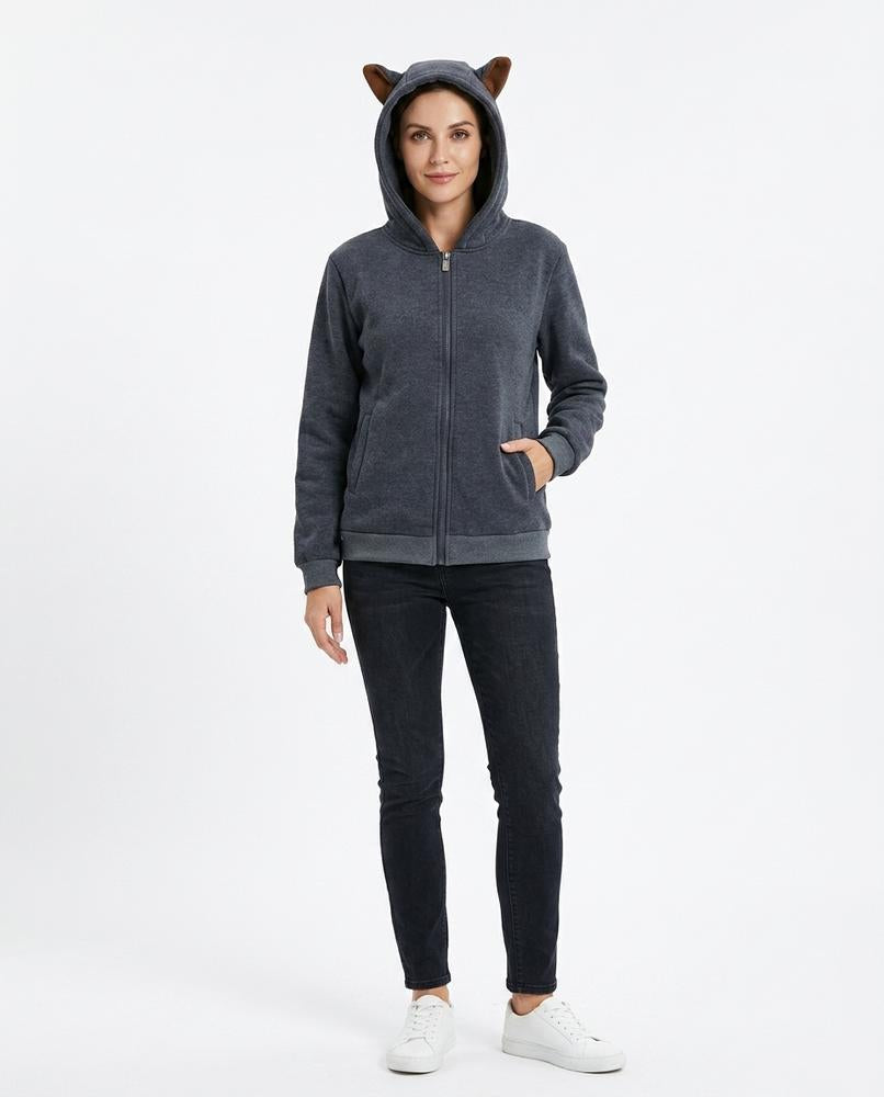 Nord Wear - Sesor | Zip-Up Fleece Hoodie Women