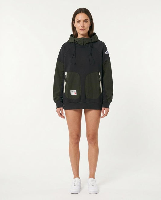 Nord Wear - Lavem | Mixed-Media Oversized Hoodie Unisex