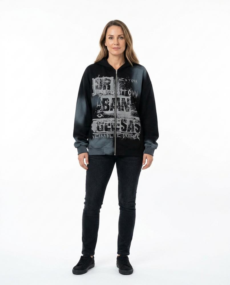 Nord Wear - Sutel | Zip-Up Graphic Hoodie Women