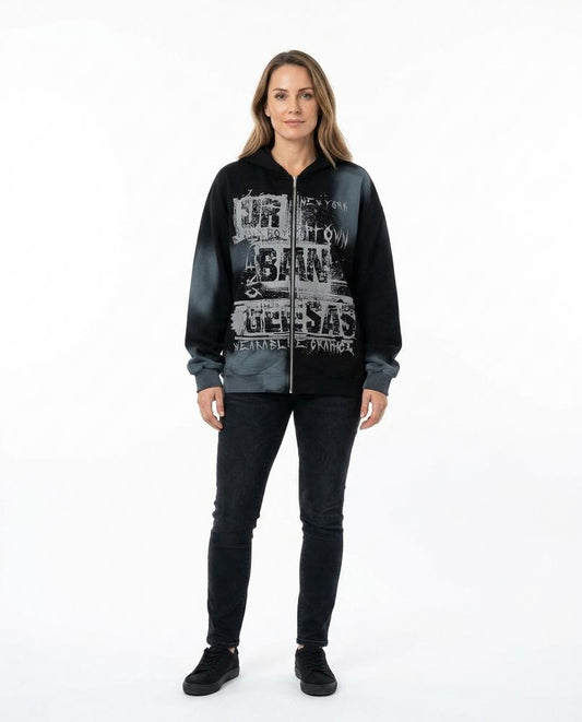 Nord Wear - Sutel | Zip-Up Graphic Hoodie Women