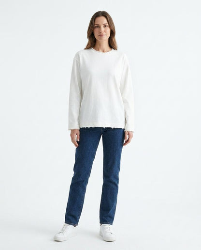 Nord Wear - Eevos | Long-Sleeved Raw-Edged Shirt Unisex