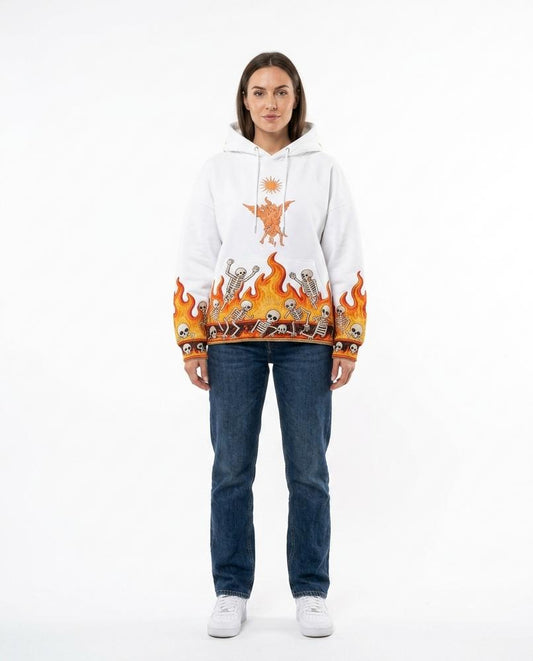 Nord Wear - Aukos | Graphic Print Relaxed Fit Hoodie Unisex