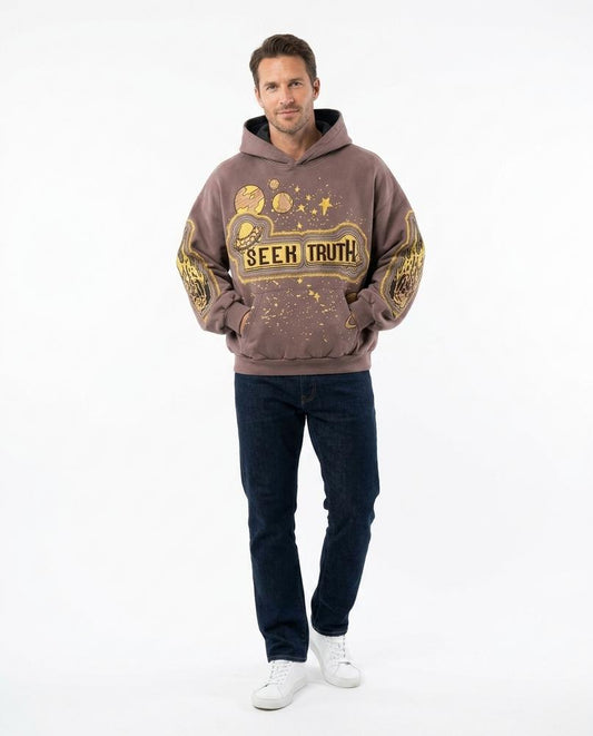 Nord Wear - Vibom | Oversized Printed Hoodie Men