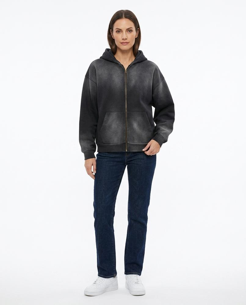 Nord Wear - Toped | Zip-Up Washed Hoodie Unisex