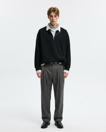 Nord Wear - Aovik | Quarter-Zip Relaxed Fit Sweatshirt Men