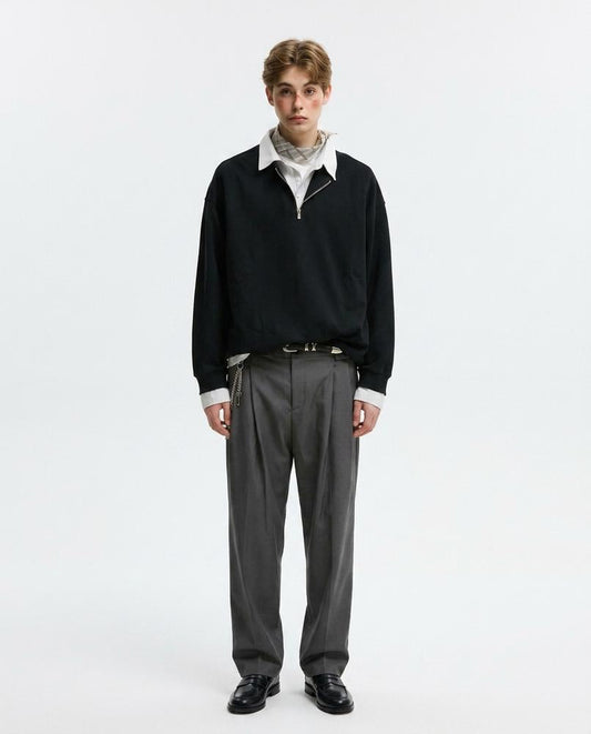 Nord Wear - Aovik | Quarter-Zip Relaxed Fit Sweatshirt Men