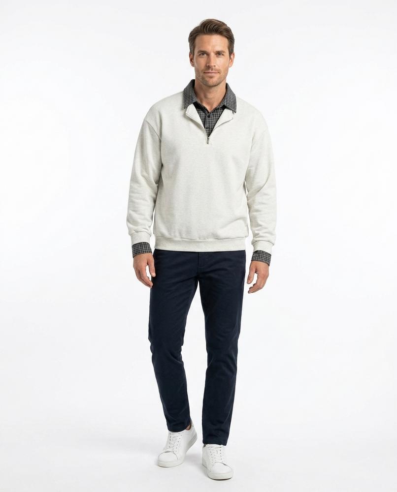 Nord Wear - Aovik | Quarter-Zip Relaxed Fit Sweatshirt Men
