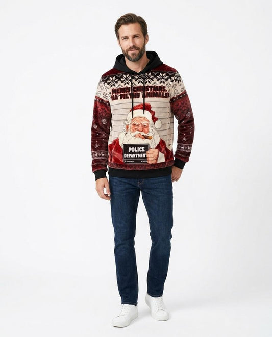 Nord Wear - Litod | Printed Plush Hoodie Men