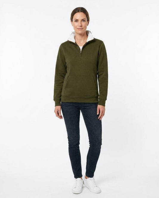 Nord Wear - Dapat | Half-Zip Kangaroo-Pocket Sweatshirt Women