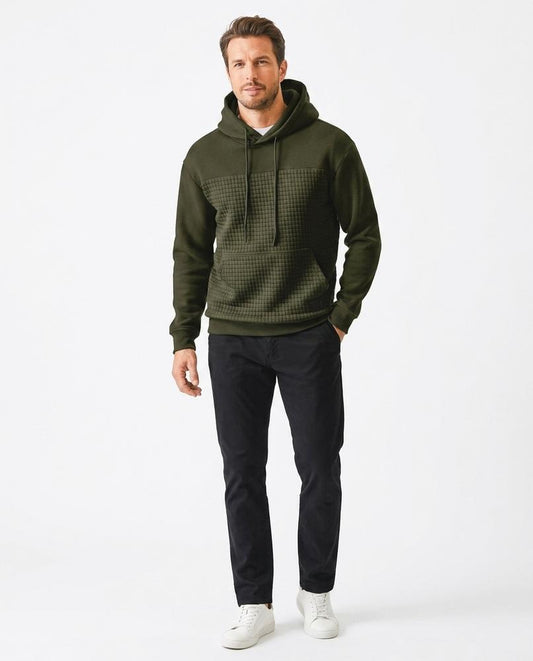 Nord Wear - Serat | Quilted Panelled Hoodie Men