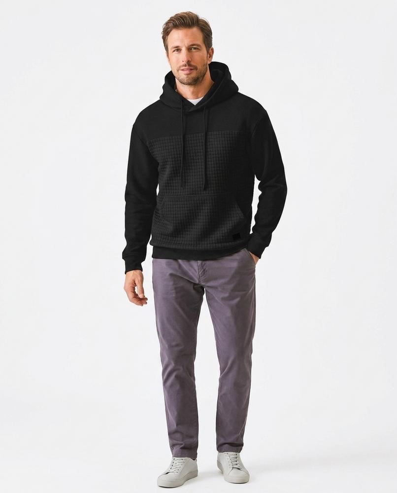 Nord Wear - Serat | Quilted Panelled Hoodie Men