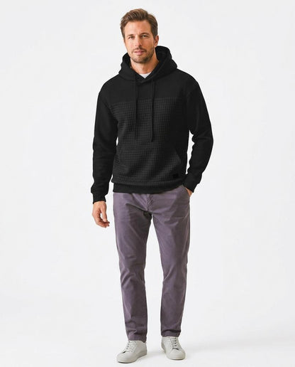 Nord Wear - Serat | Quilted Panelled Hoodie Men