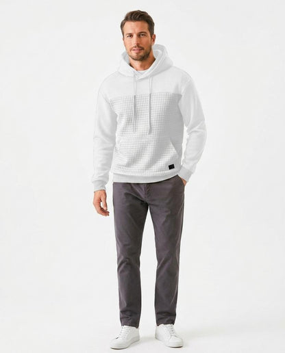 Nord Wear - Serat | Quilted Panelled Hoodie Men