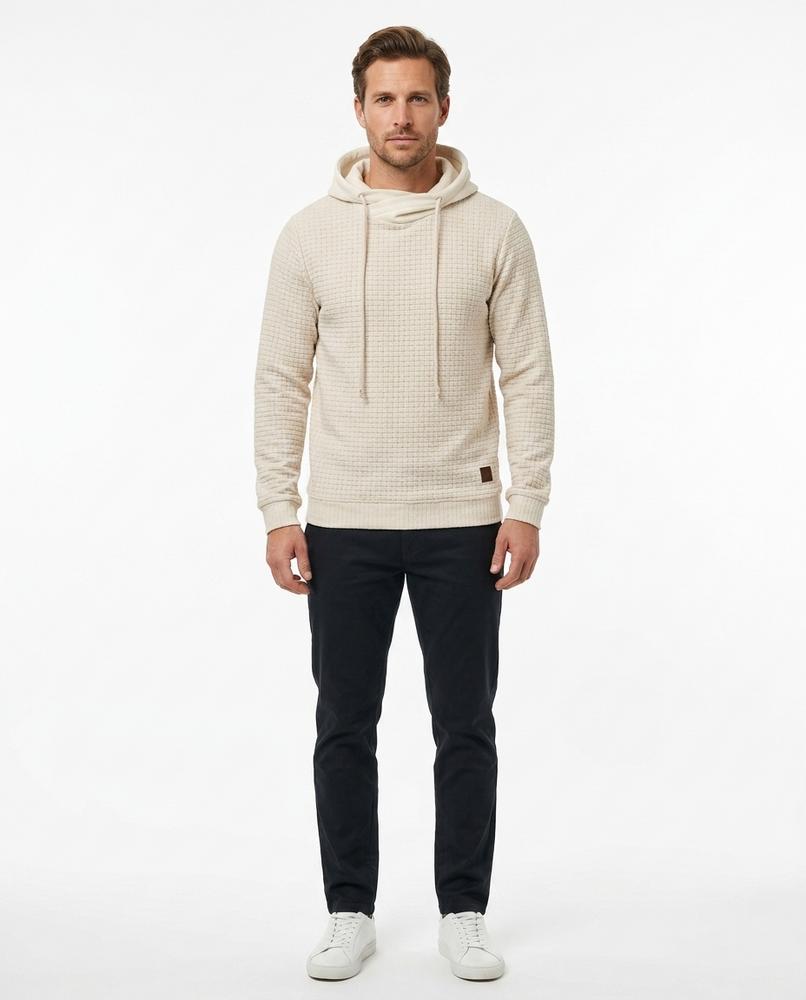Nord Wear - Aivit | Textured High-Neck Hoodie Men