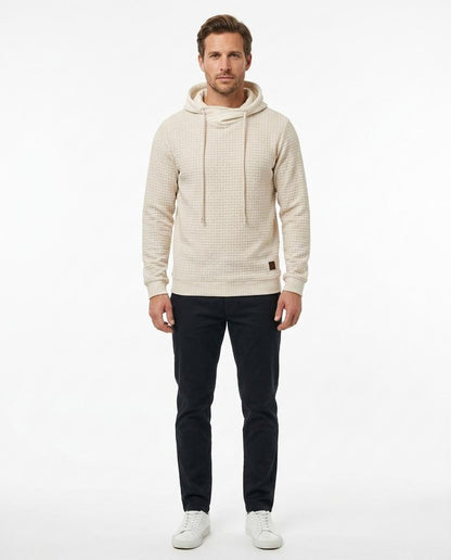 Nord Wear - Aivit | Textured High-Neck Hoodie Men