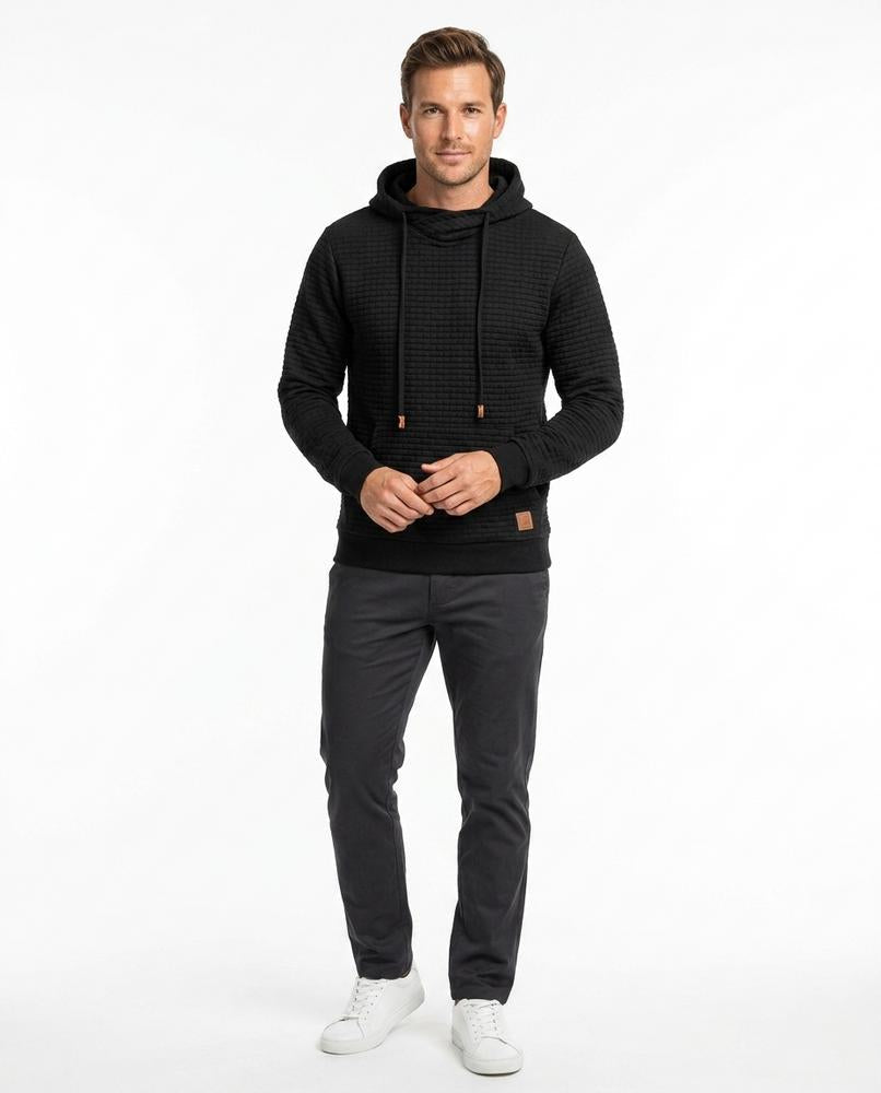 Nord Wear - Aivit | Textured High-Neck Hoodie Men