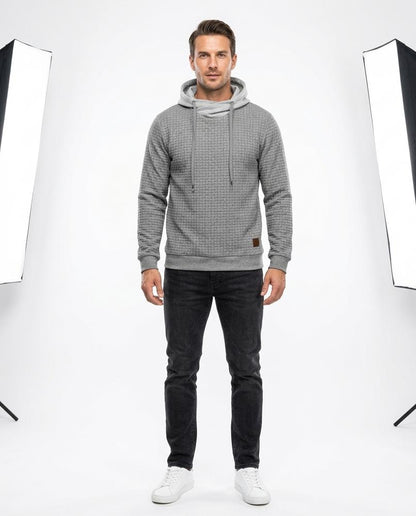 Nord Wear - Aivit | Textured High-Neck Hoodie Men