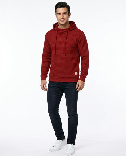 Nord Wear - Aivit | Textured High-Neck Hoodie Men
