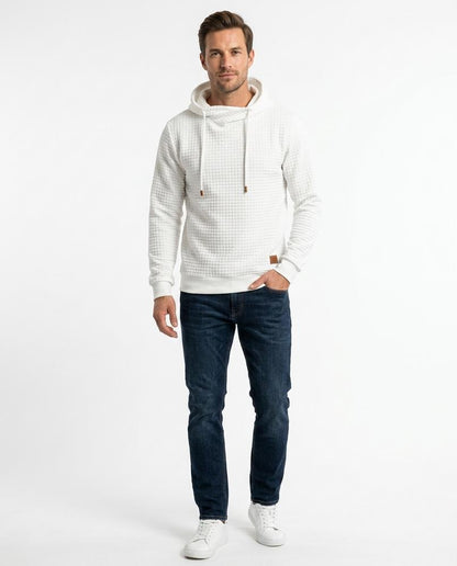 Nord Wear - Aivit | Textured High-Neck Hoodie Men