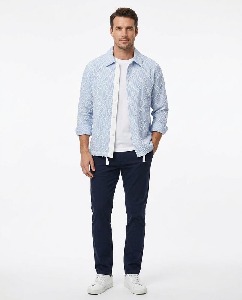 Nord Wear - Dulek | Textured Striped Shirt Men