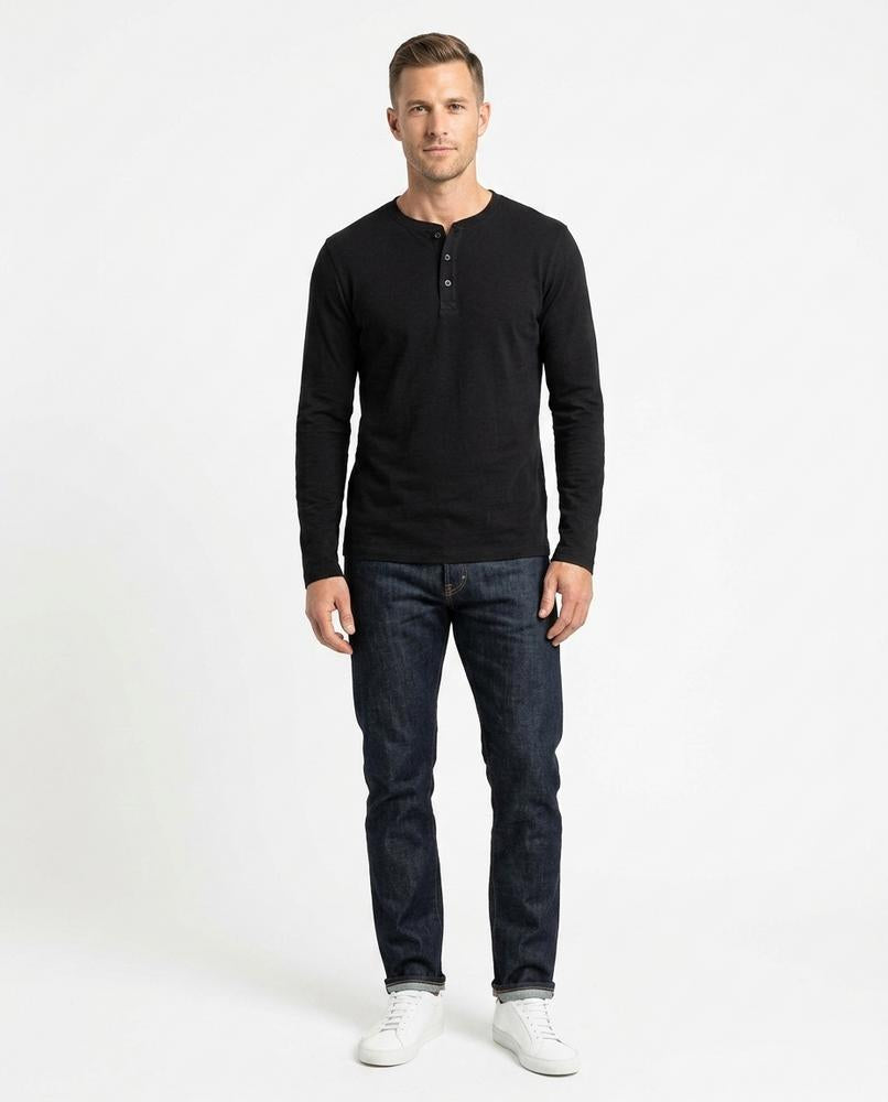 Nord Wear - Mipet | Henley-Style Slim-Fit T-Shirt Men