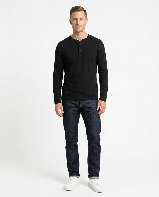 Nord Wear - Mipet | Henley-Style Slim-Fit T-Shirt Men