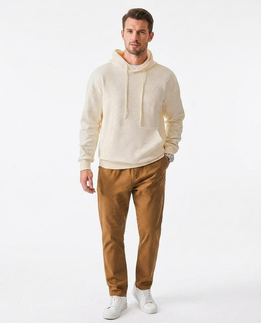 Nord Wear - Cefos | Quilted Textured Hoodie Men
