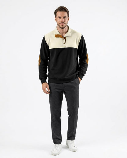 Nord Wear - Duvil | Color-Block Ribbed Sweater Men