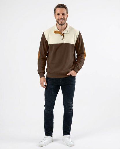Nord Wear - Duvil | Color-Block Ribbed Sweater Men
