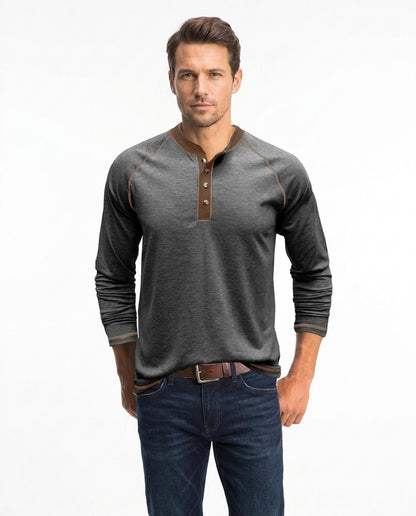 Nord Wear - Lowev | Henley Contrast-Trim T-Shirt Men
