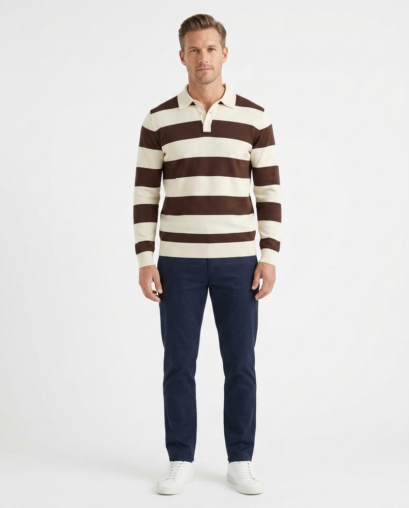 Nord Wear - Kilor | Striped Collared Sweater Men