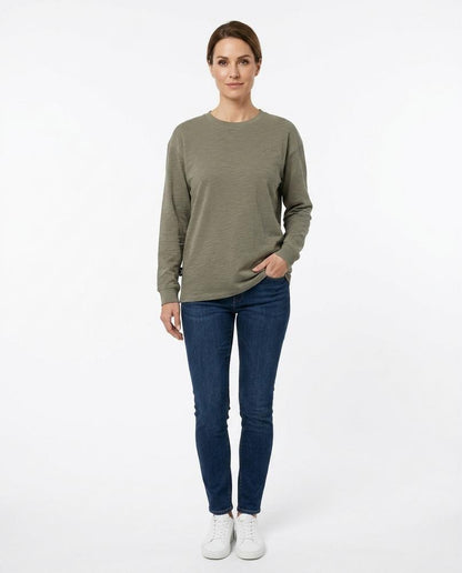 Nord Wear - Morik | Textured Crewneck Sweatshirt Women
