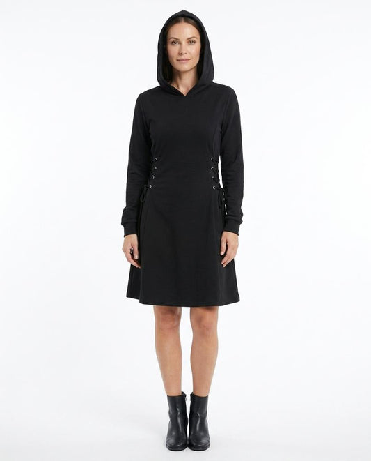 Nord Wear - Eonuv | Hooded Lace-Up Dress Women