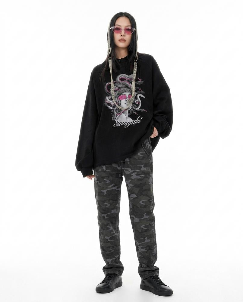 Nord Wear - Tedan | Graphic Print Loose Fit Sweatshirt Unisex