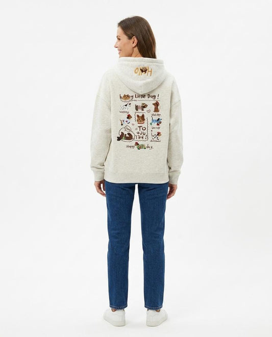 Nord Wear - Letov | Embroidered Heathered Hoodie Unisex