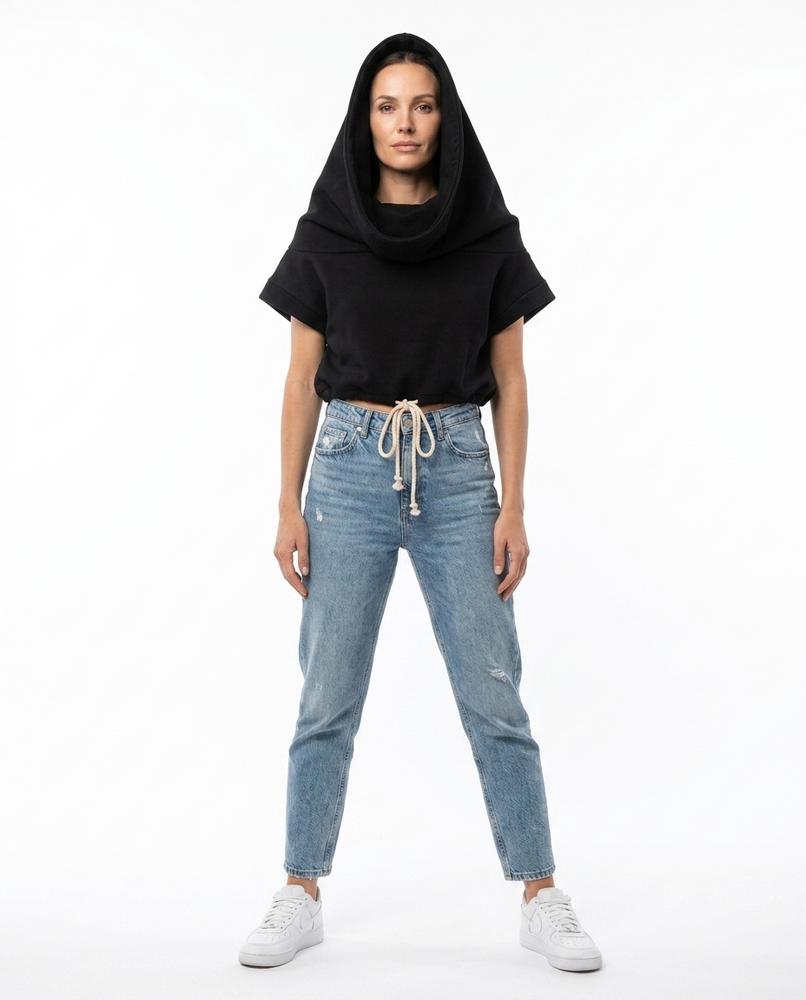 Nord Wear - Eabin | Short-Sleeved Cropped Hoodie Women