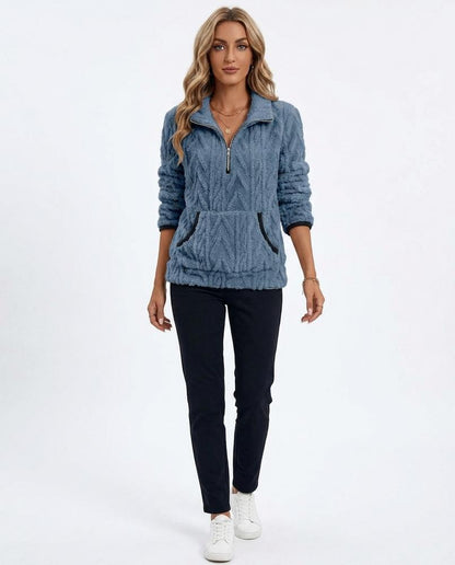 Nord Wear - Nabid | Fleece Quarter-Zip Sweater Women