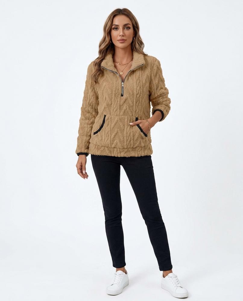 Nord Wear - Nabid | Fleece Quarter-Zip Sweater Women