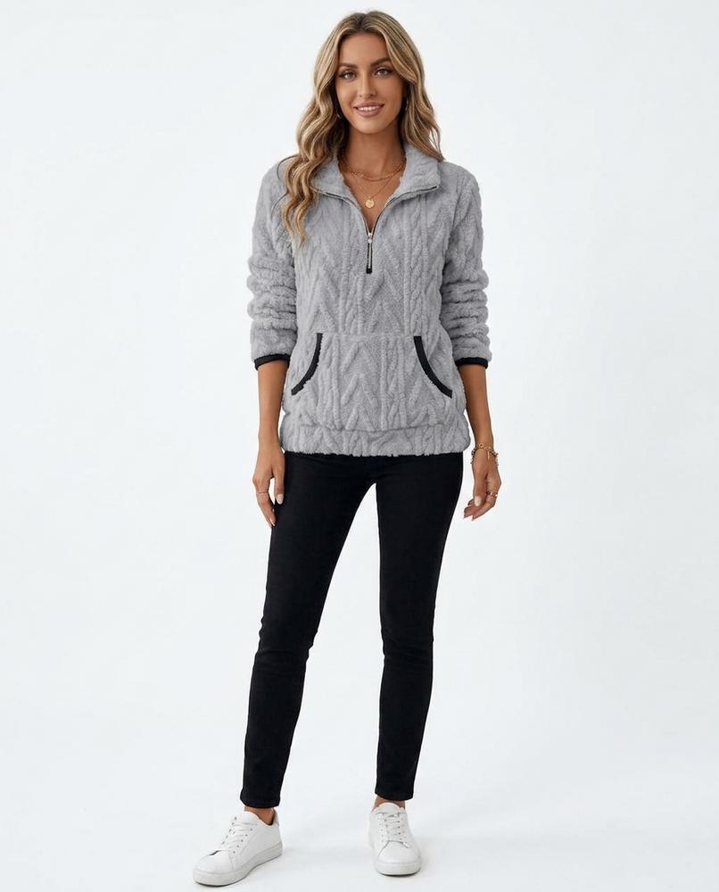 Nord Wear - Nabid | Fleece Quarter-Zip Sweater Women