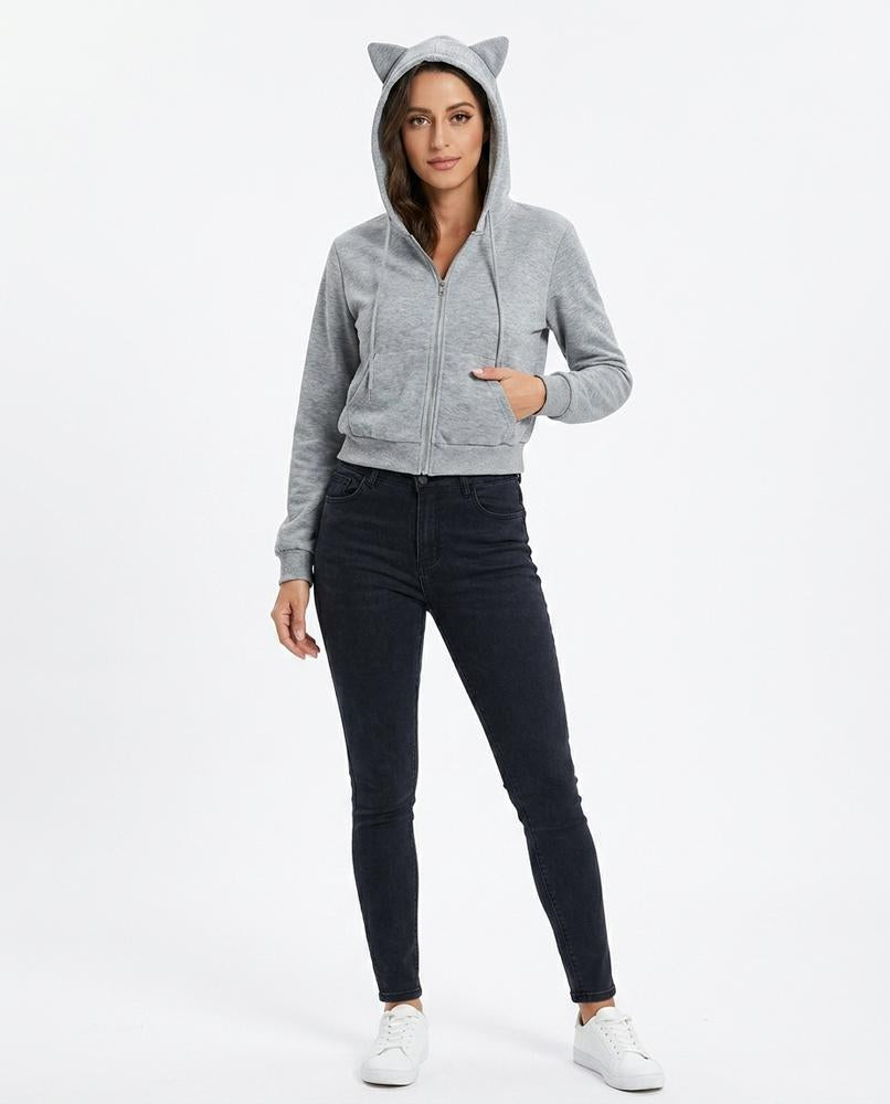 Nord Wear - Yawud | Zip-Up Cropped Hoodie Women