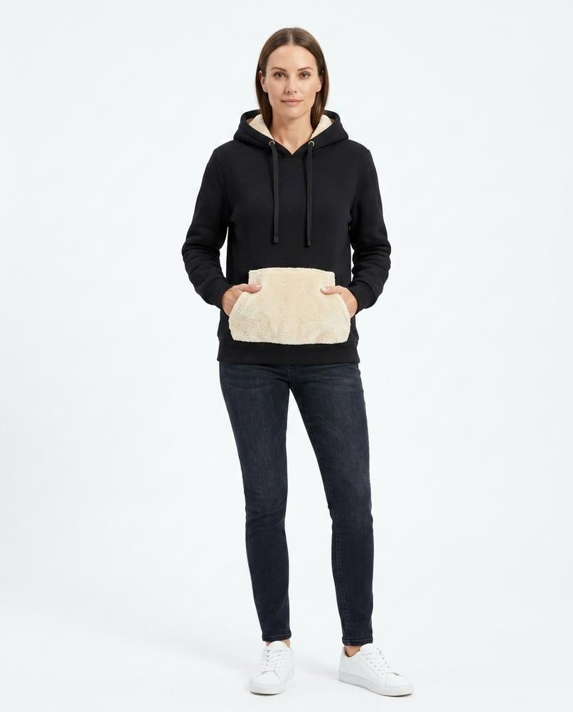 Nord Wear - Sasok | Fleece-Lined Contrast-Pocket Hoodie Women