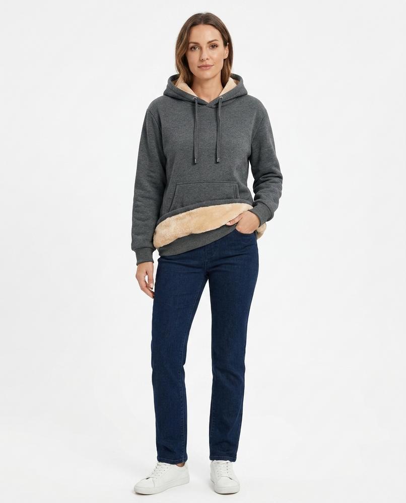 Nord Wear - Sasok | Fleece-Lined Contrast-Pocket Hoodie Women