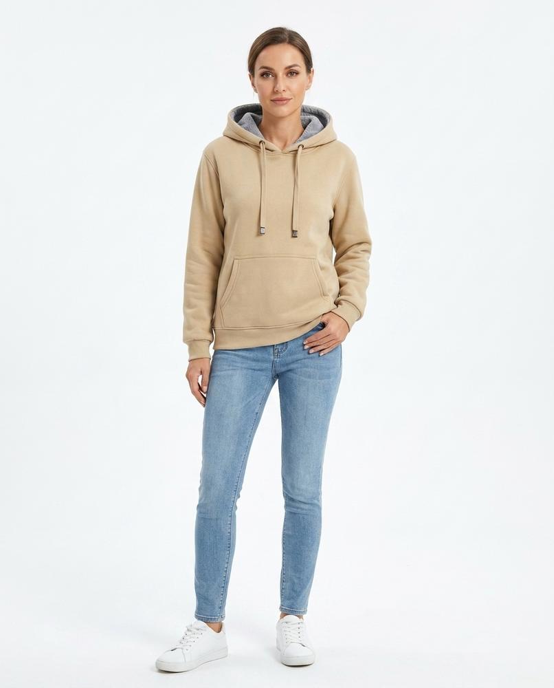 Nord Wear - Sasok | Fleece-Lined Contrast-Pocket Hoodie Women