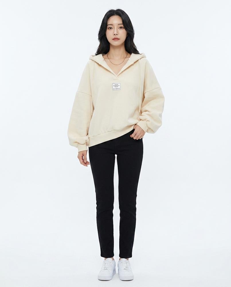Nord Wear - Aibum | Oversized V-Neck Hoodie Women